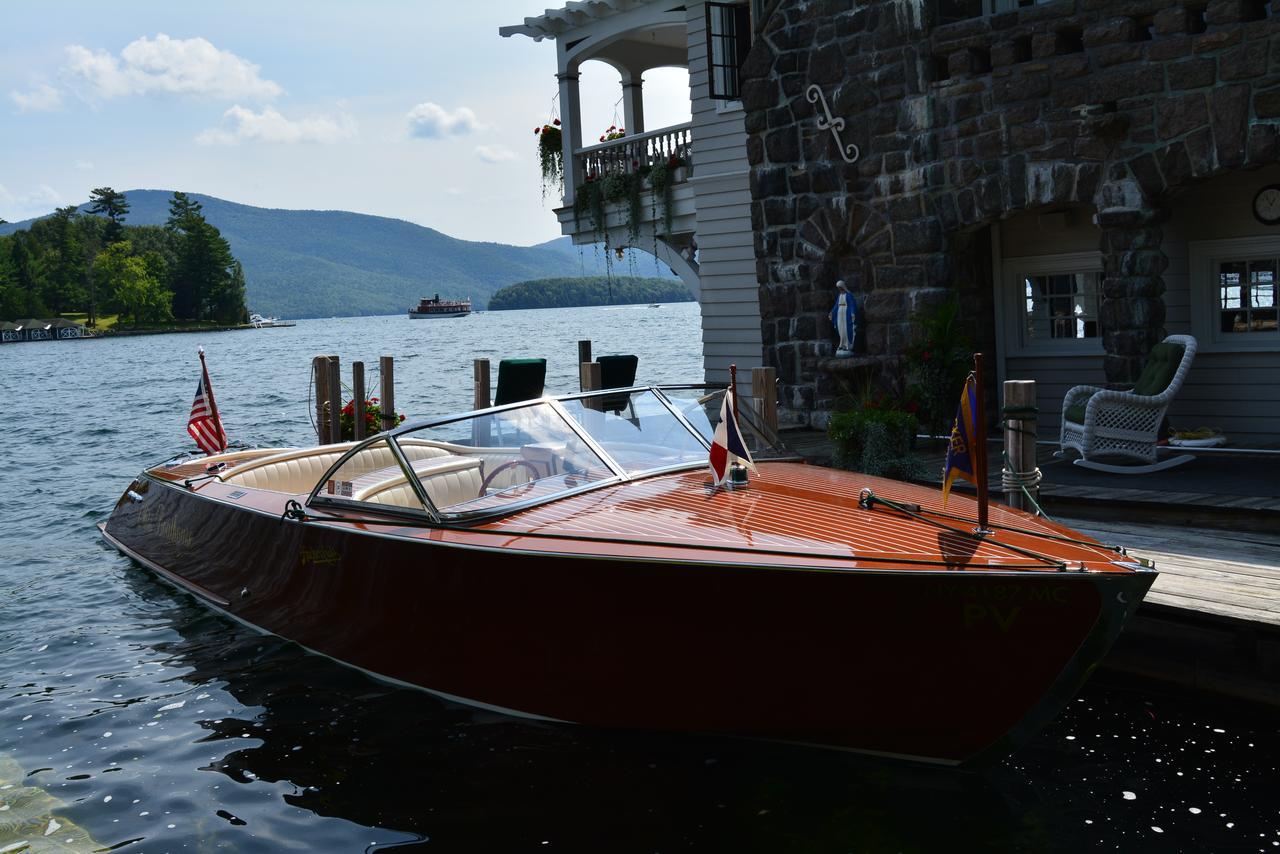 Lake George Boathouse Waterfront Lodging Bolton Landing Exteriör bild