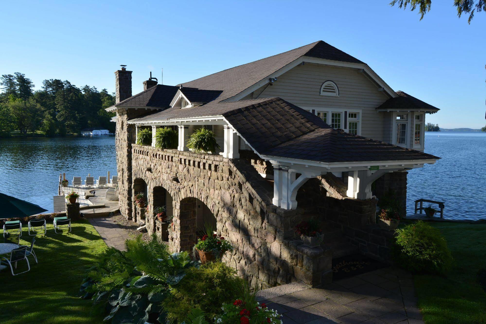 Lake George Boathouse Waterfront Lodging Bolton Landing Exteriör bild