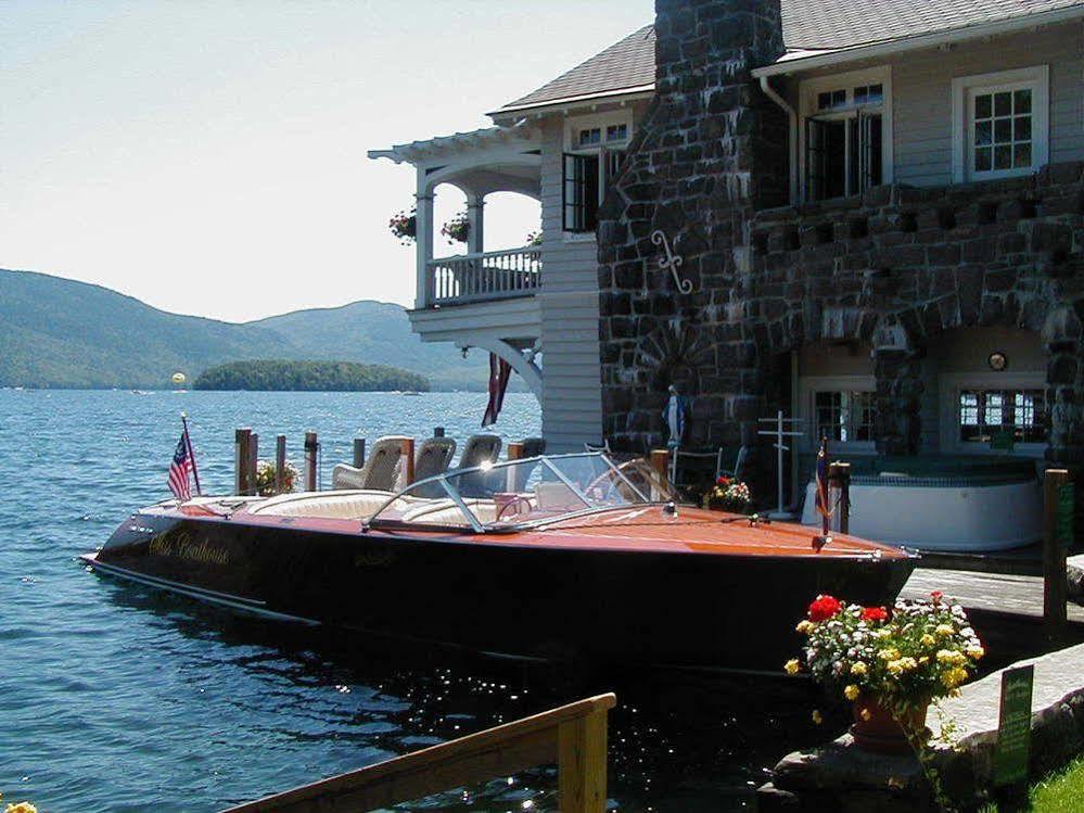 Lake George Boathouse Waterfront Lodging Bolton Landing Exteriör bild